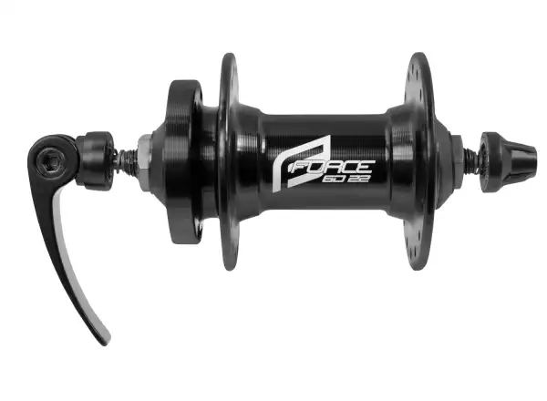 Force 6D-22 Disc przednia piasta 32 otworów czarny