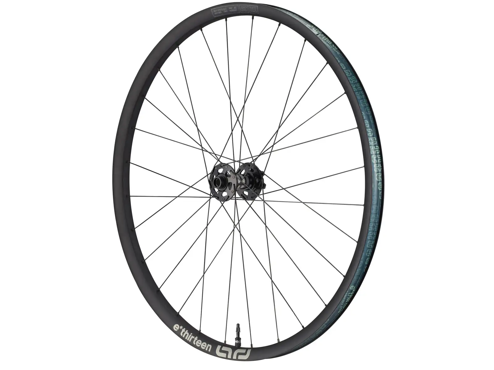 E-13 Optimus Race Carbon Boost 29" przednie szprychowane koło Black