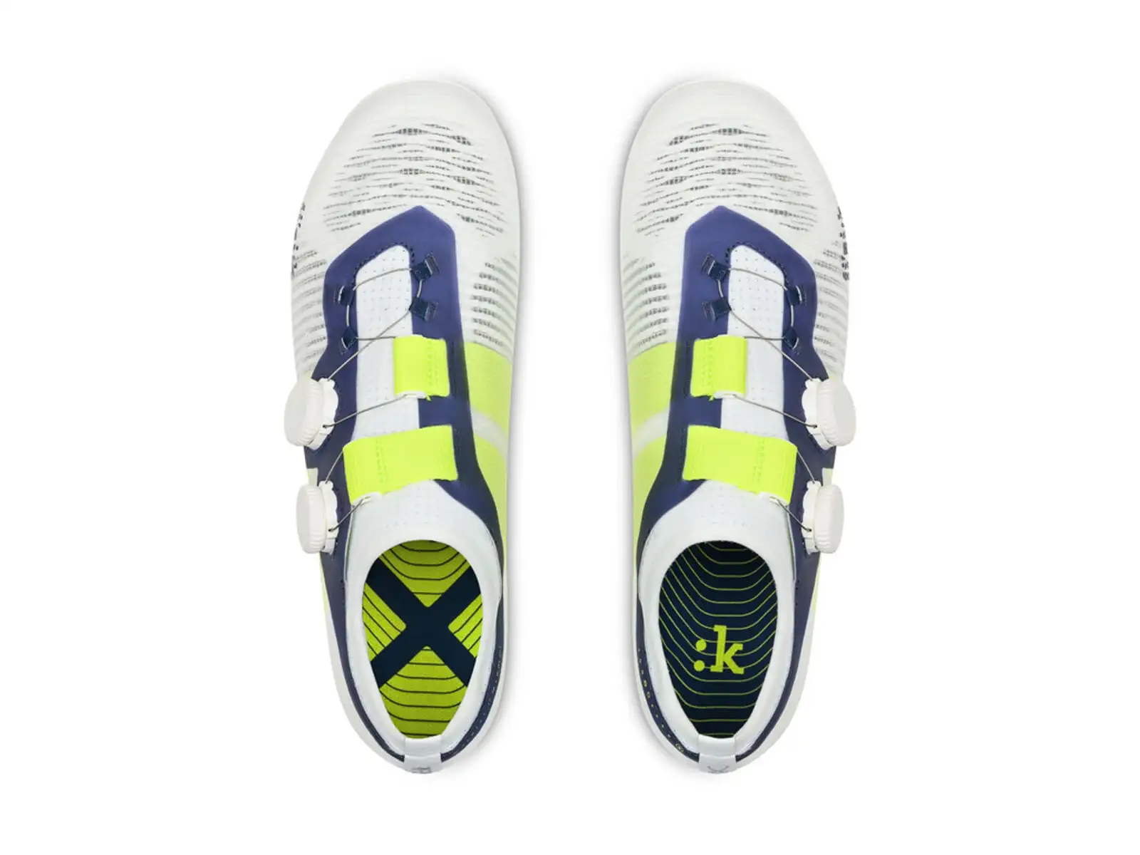 Fizik Vento Vega Carbon szosowe buty White/Yellow Fluo