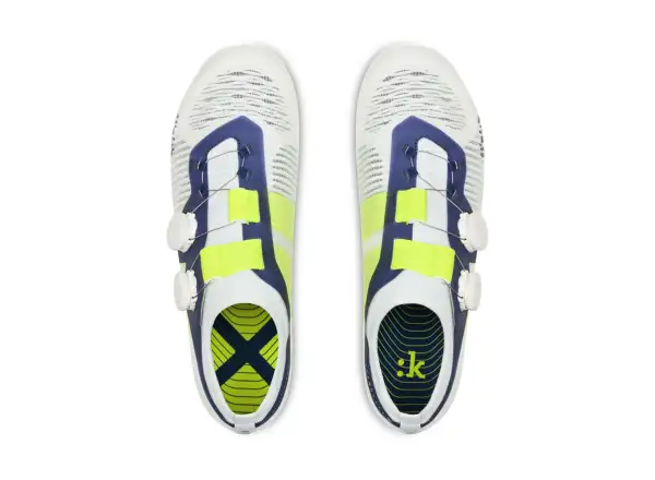 Fizik Vento Vega Carbon szosowe buty White/Yellow Fluo