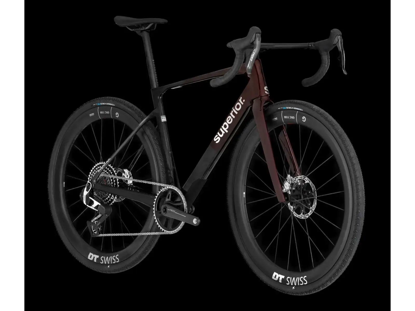 Superior XR 9.9 LTD gravel rower Matte Carbon/Gloss Red