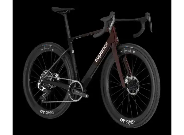 Superior XR 9.9 LTD gravel rower Matte Carbon/Gloss Red