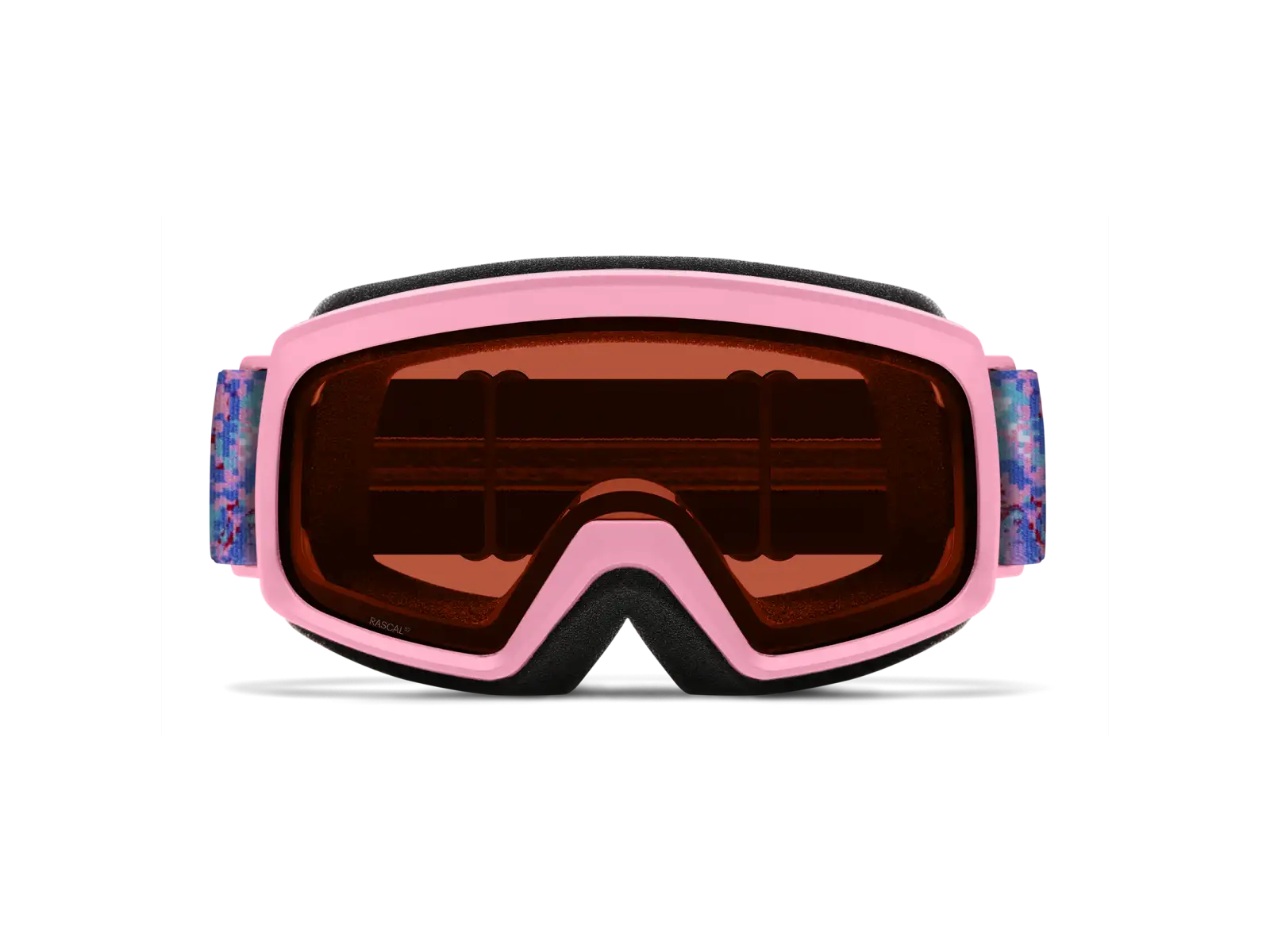 Smith Rascal dziecięce gogle narciarskie Bright Pink LoFi Butterfly / RC36