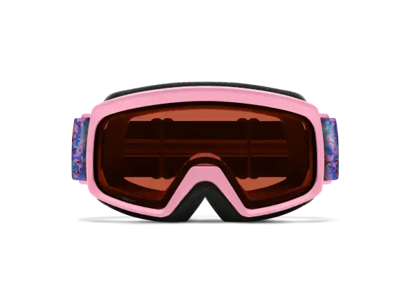 Smith Rascal dziecięce gogle narciarskie Bright Pink LoFi Butterfly / RC36
