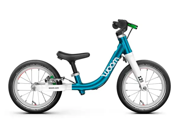 Woom GO 1 rowerek biegowy dziecięcy 12" Metallic Blue