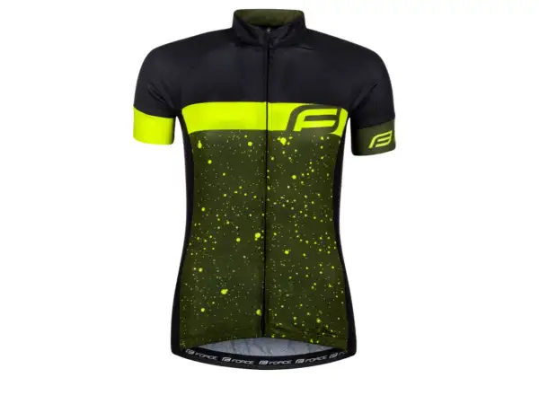 Force Spray Lady damski koszulka krótki rękaw army/fluo