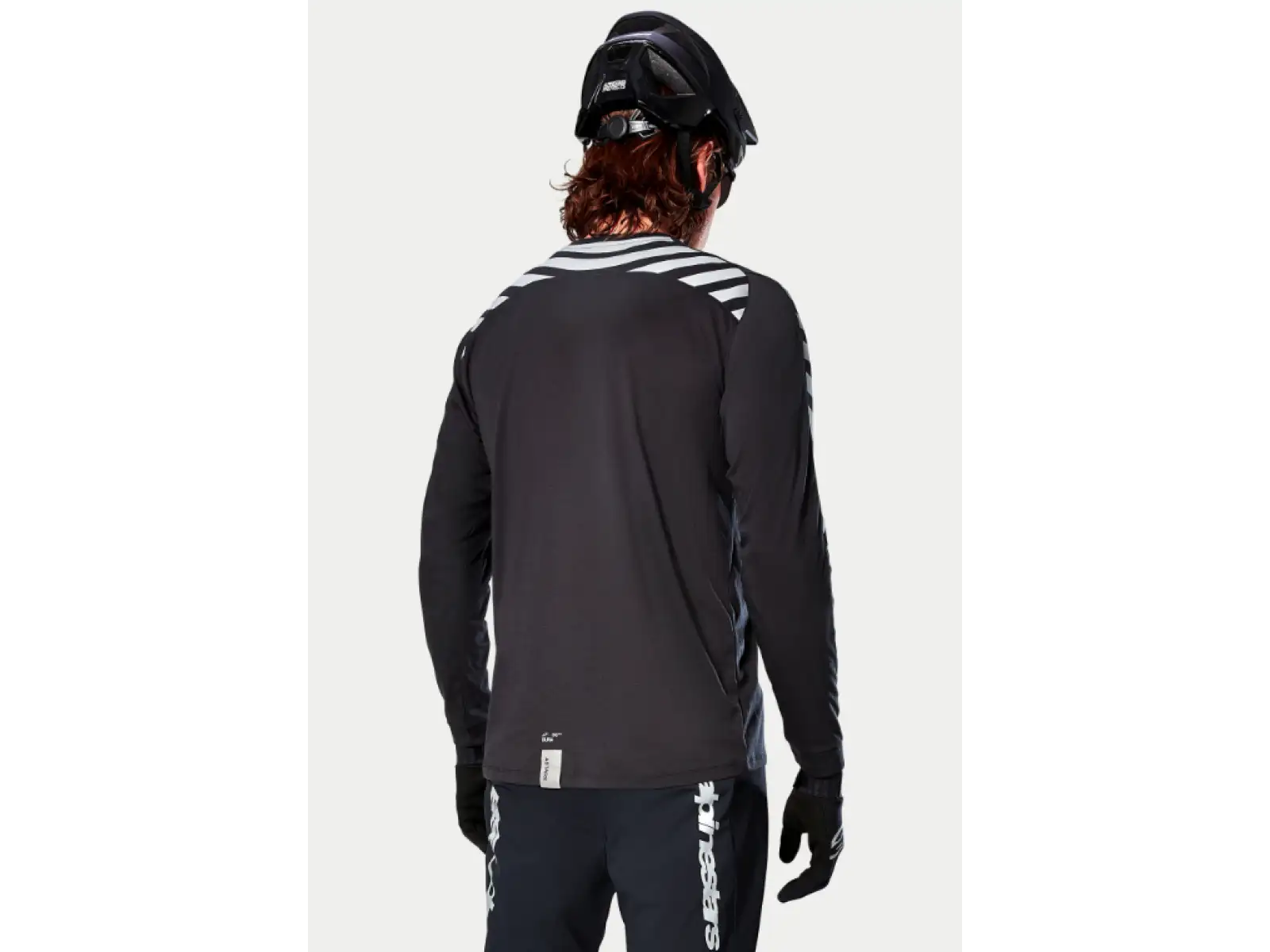 Alpinestars A-Dura Dri Oscar męska koszulka z długim rękawem Black Reflective