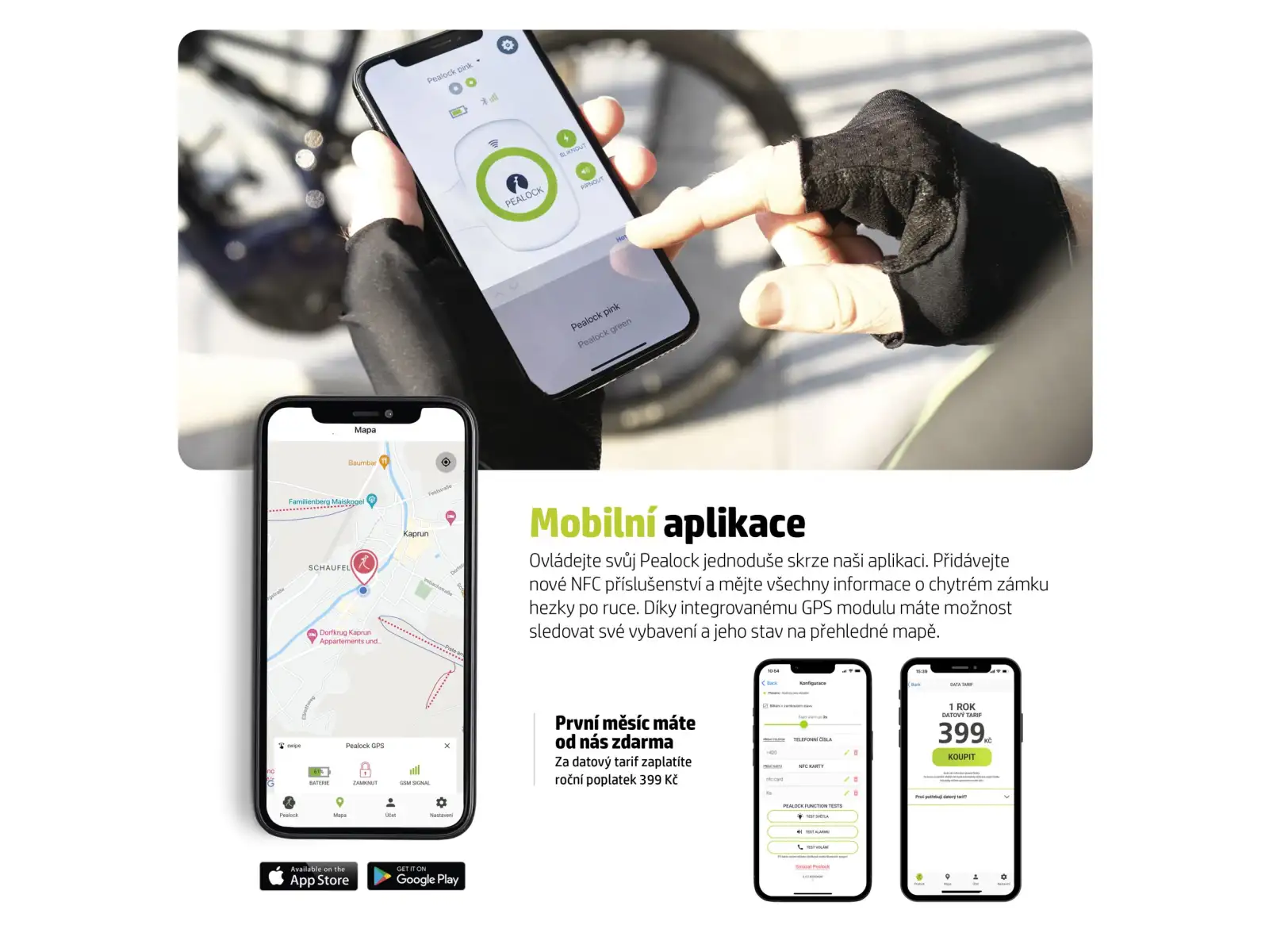 Pealock 2 elektroniczny zamek różowa