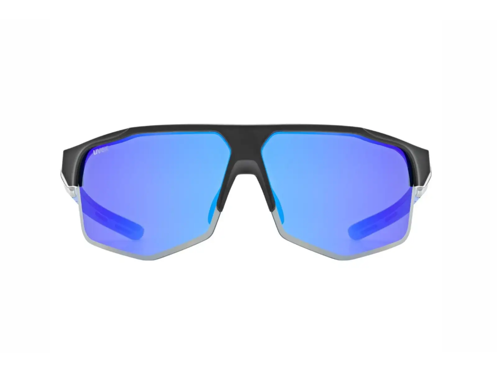 Uvex Axos Set okulary Black Matt/Mirror Blue