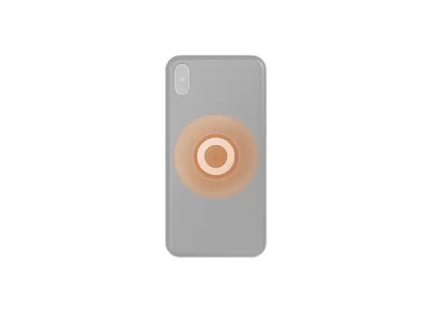 Fidlock Vacuum uniwersalny magnetyczny uchwyt - naklejka pomarańczowa