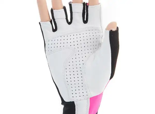 Crussis rękawice czarna/różowa fluo rozm. XL