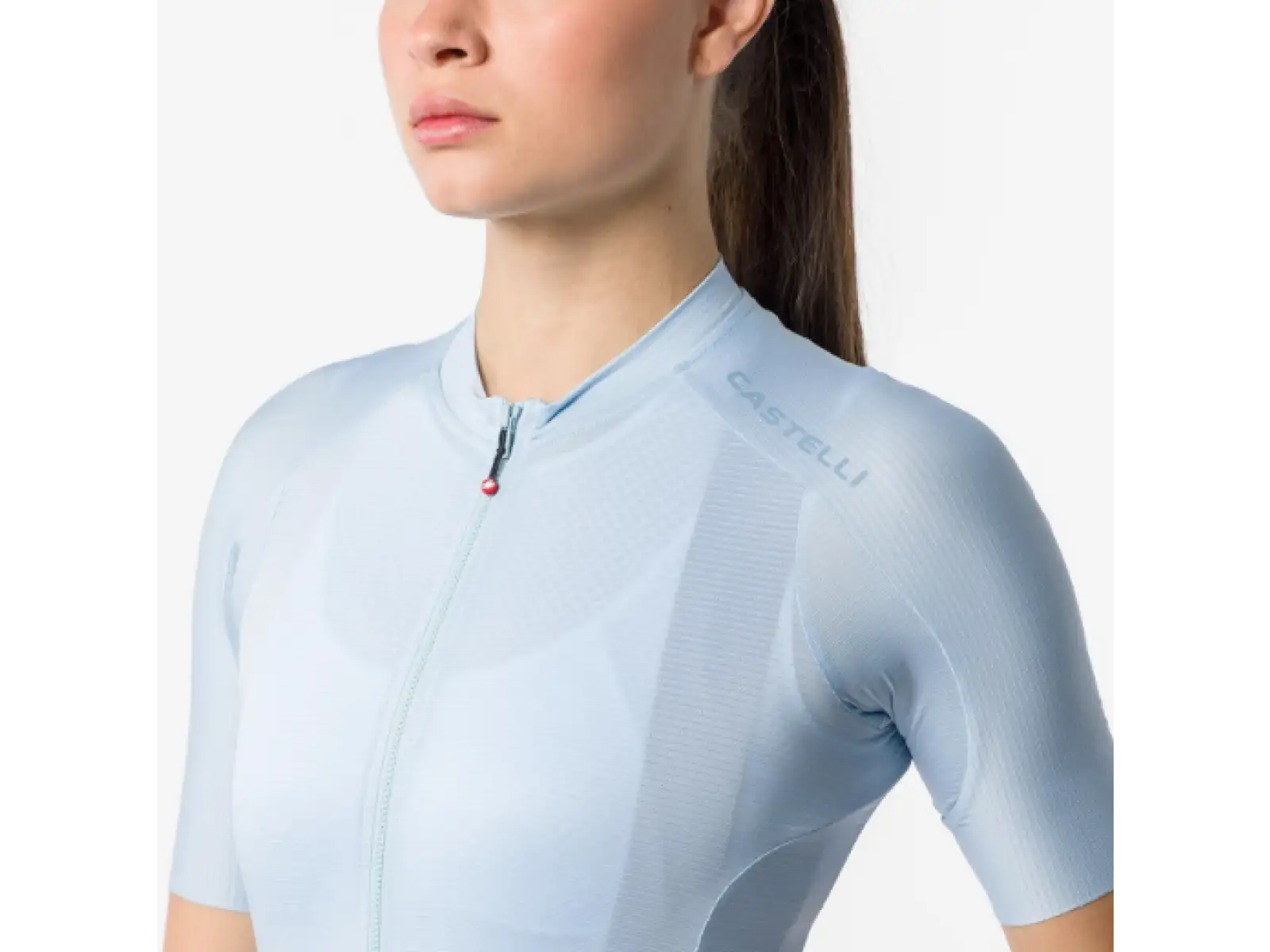 Castelli Espresso 2 W damska koszulka krótki rękaw Winter Sky