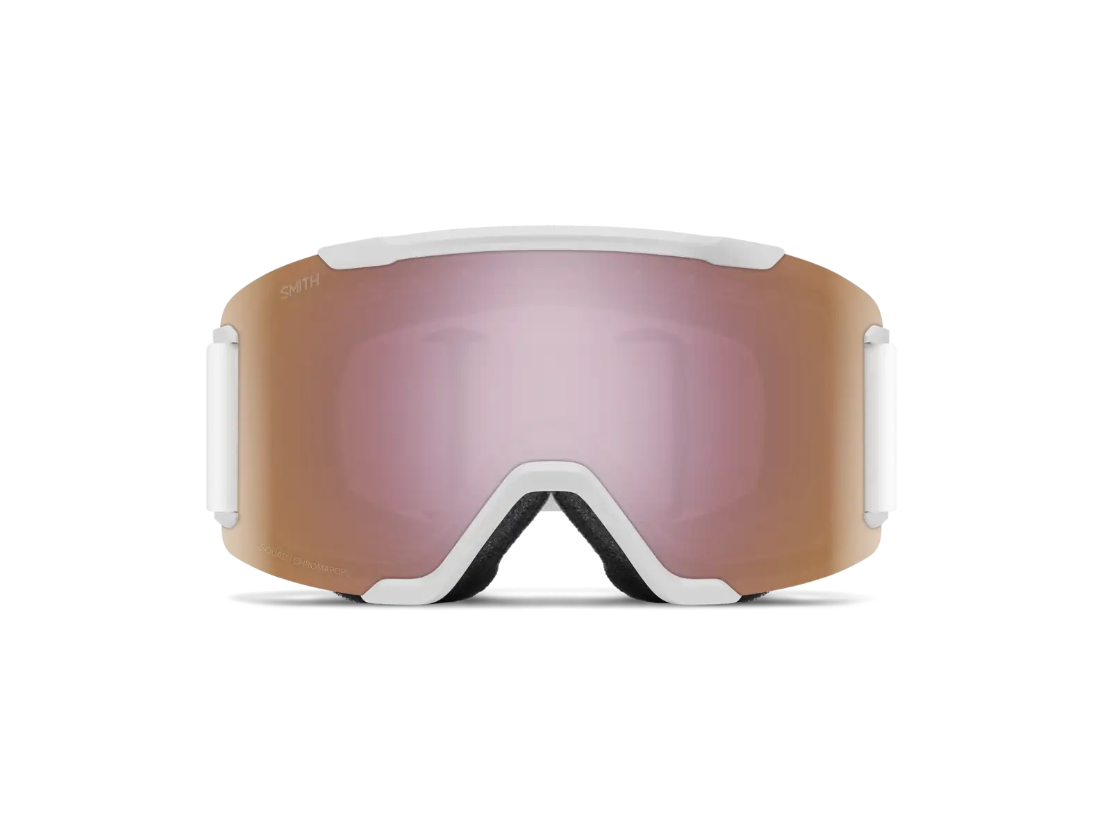 Smith Squad gogle narciarskie White Vapor / ChromaPop Everyday Rose Gold Mirror (2 szyby)