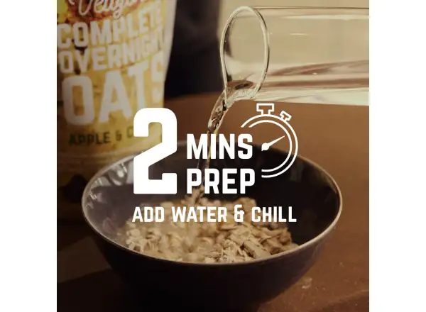 Veloforte Overnight Oats owsianka Apple & Cinnamon