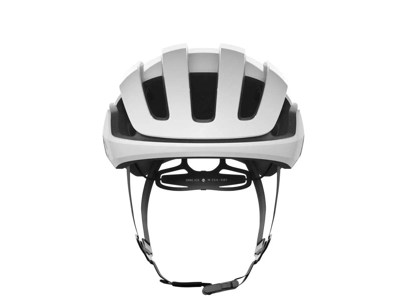 POC Omne Air MIPS kask Hydrogen White/Uranium Black Matt/Logo