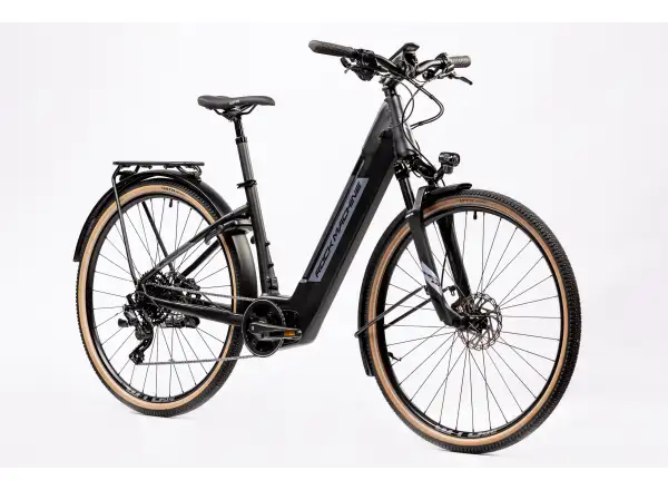 Rock Machine Crossride INT e450 Touring rower elektryczny Matte Black/Grey