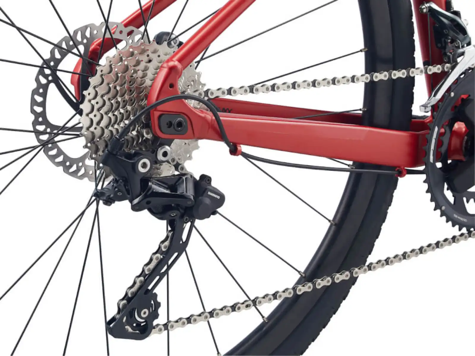 Giant Revolt 1 gravel rower grenadine