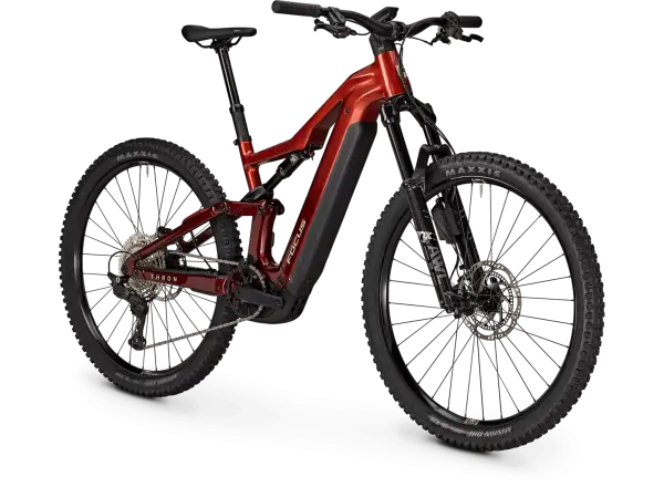 Focus THRON 9 800Wh rower elektryczny z pełnym zawieszeniem Maroonred / Darkmaroon
