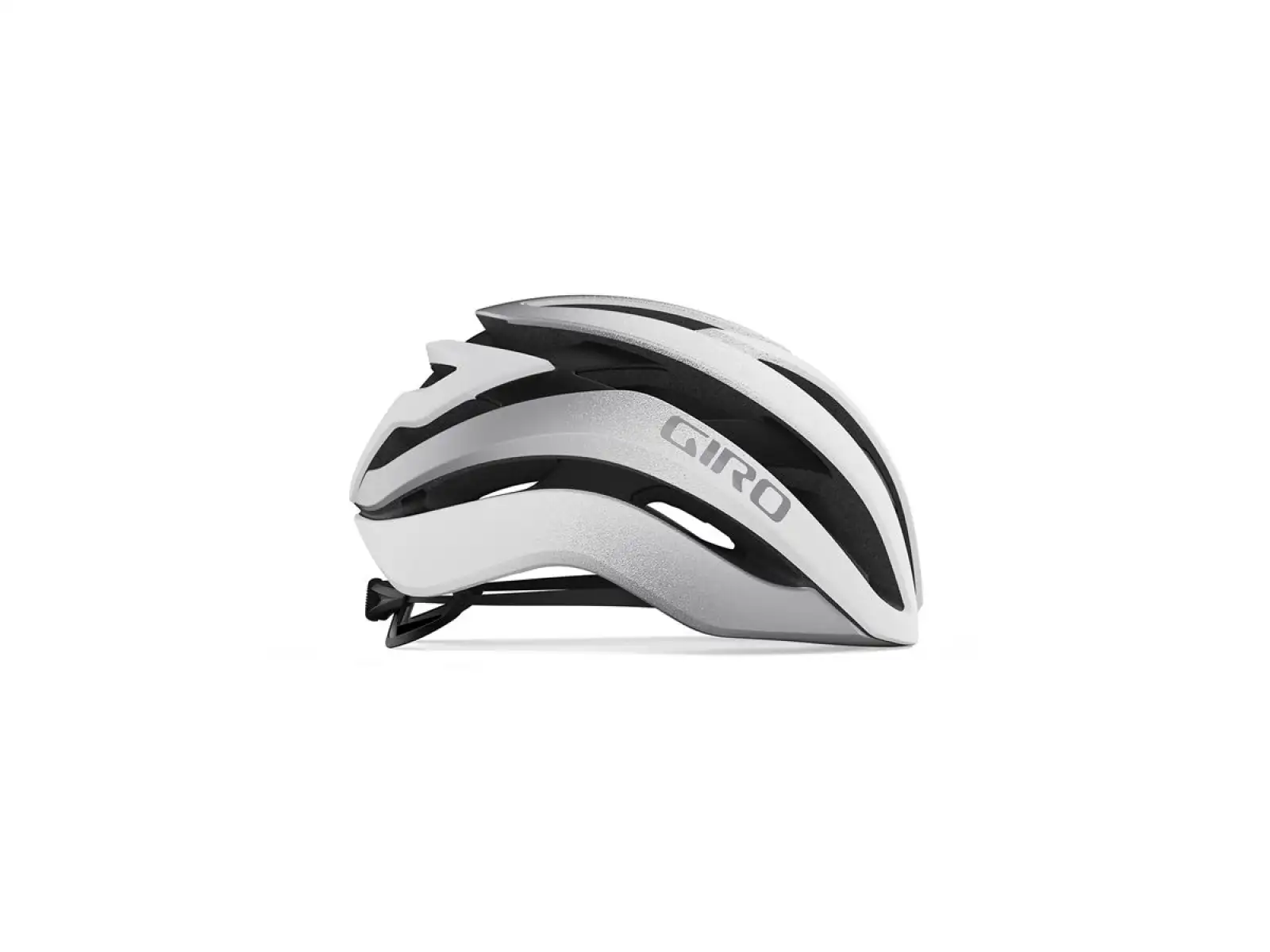 Giro Cielo MIPS kask Mat White/Silver Fade