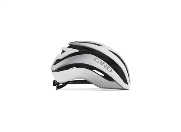 Giro Cielo MIPS kask Mat White/Silver Fade