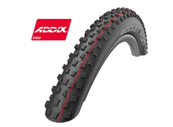 Schwalbe Rocket Ron Evolution Super Race TLE Addix Speed 26x2,35" opona MTB kevlar czarna