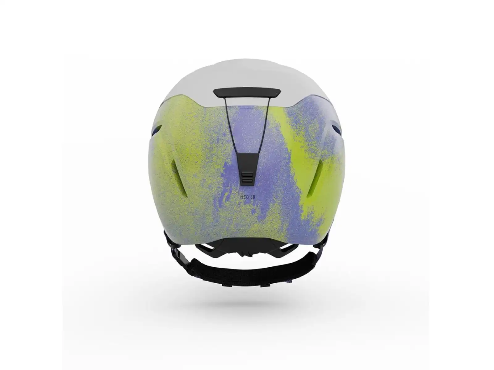 Giro Neo Jr. kask narciarski Mat White/Flo Green
