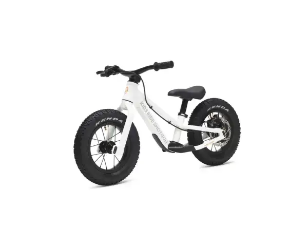 Kids Ride Shotgun dziecięcy rowerek biegowy Dirt Hero 12" z hamulcem 2026 biała