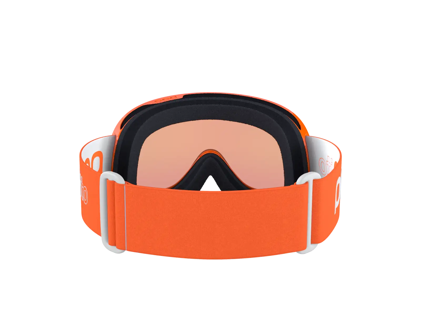 POC POCito Retina dziecięce gogle narciarskie Fluorescent Orange/Partly Sunny Light Orange