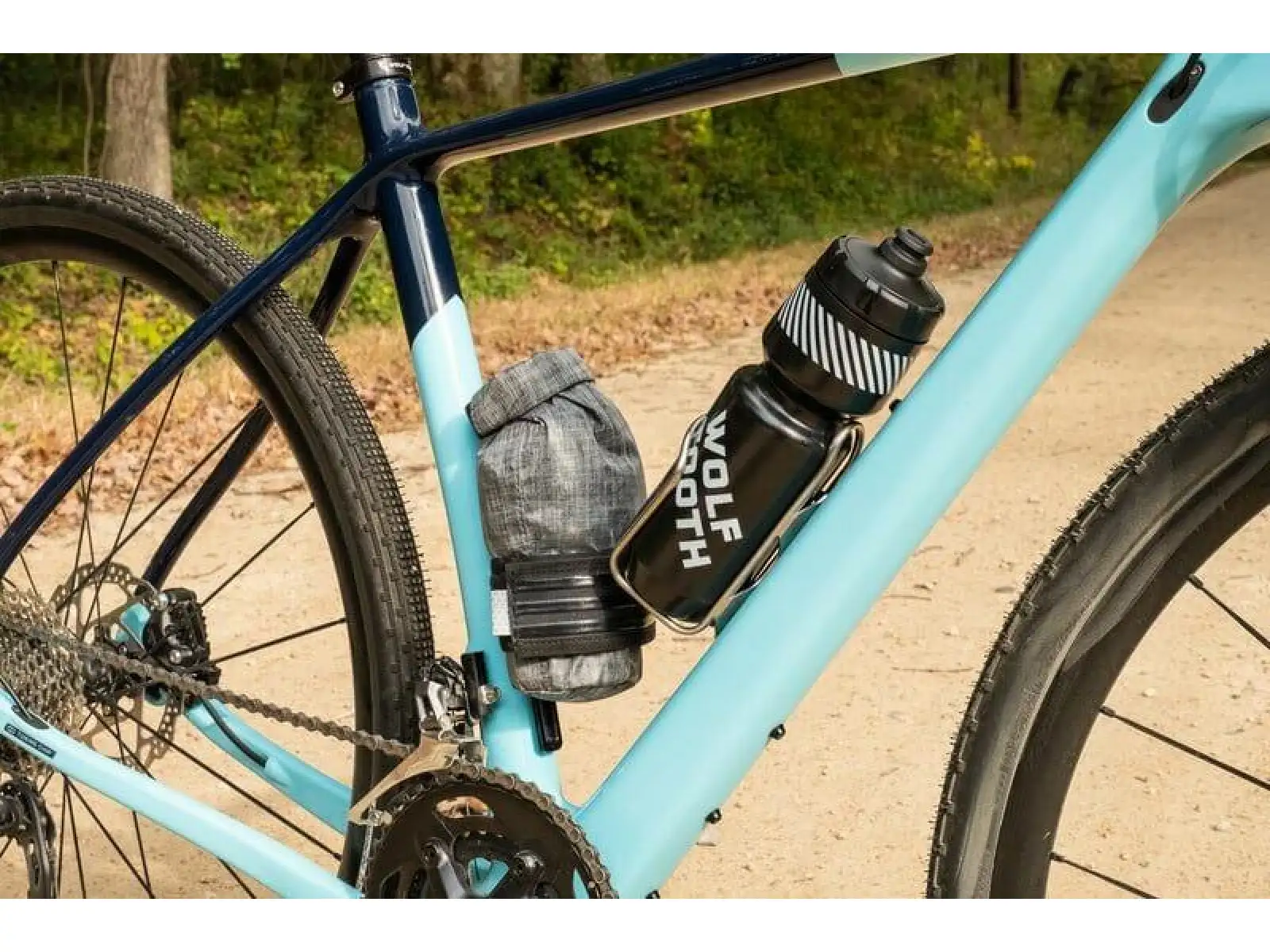 Torba Wolf Tooth TekLite Roll Top Bag z adapterem 1 l szara