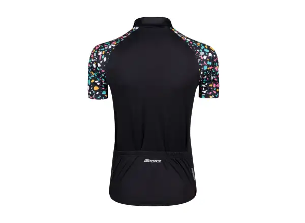 Force Rock Lady damski dres krótki rękaw czarny