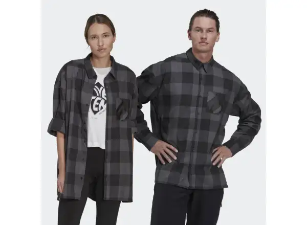 Five Ten Flannel męska koszula Grey Six/Black