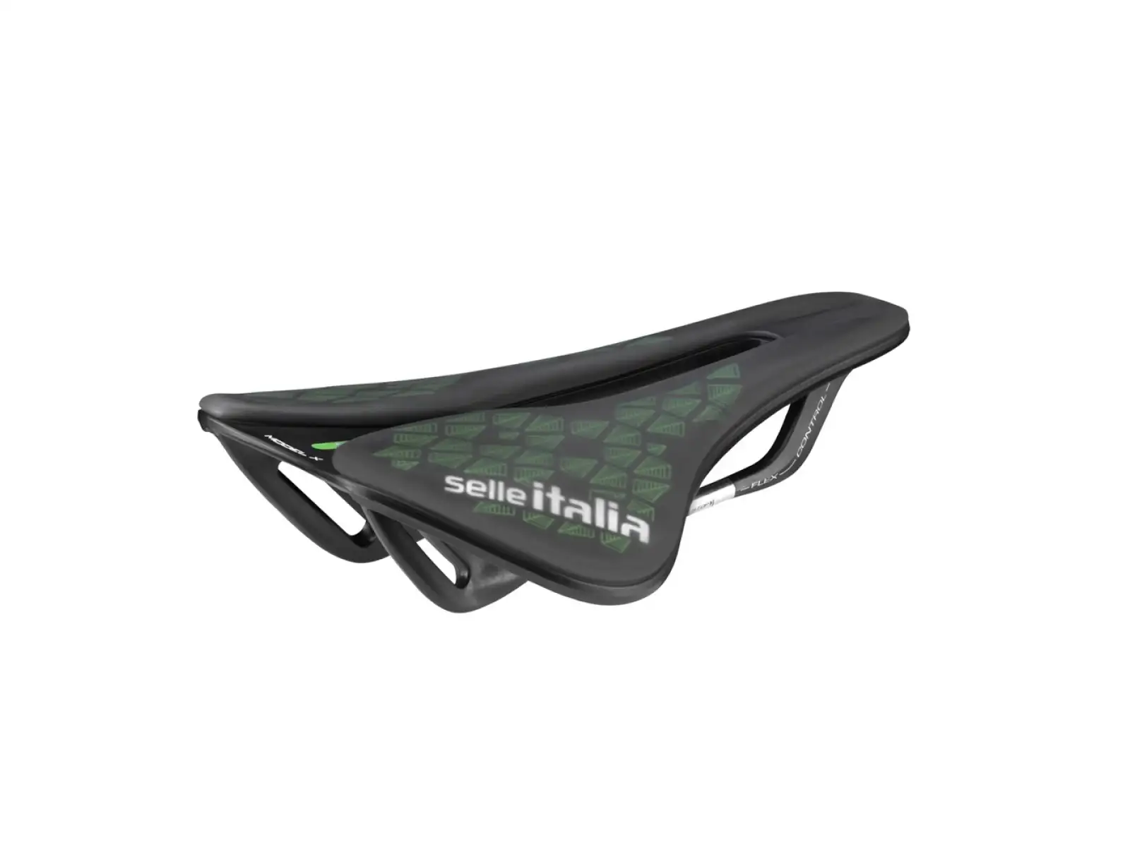 Selle Italia Model X Green Superflow L3 siodło czarna/zielona