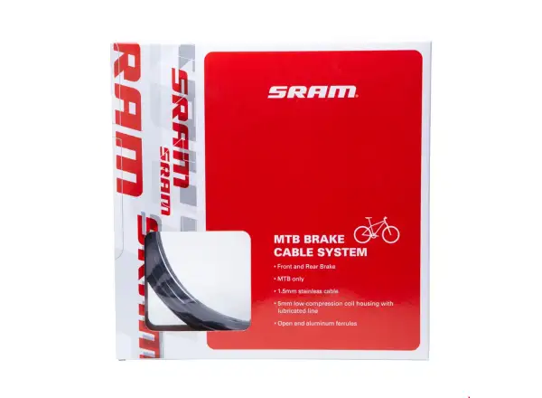Sram MTB Brake Cable Kit SS 5mm zestaw pancerzy i linek hamulcowych