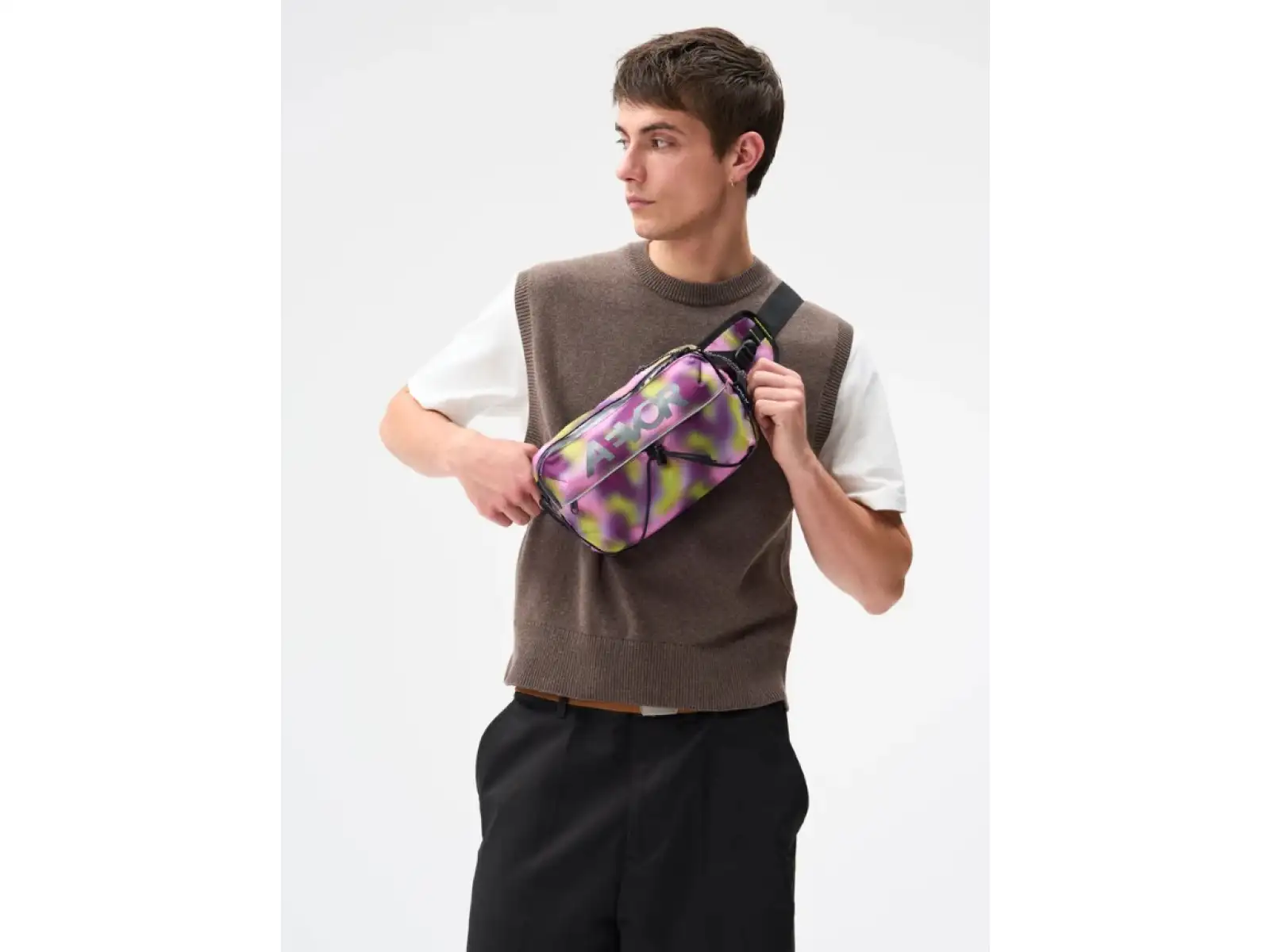 Aevor Bar Bag torba na kierownicę/na ramię Ripstop Psychedelic Slush