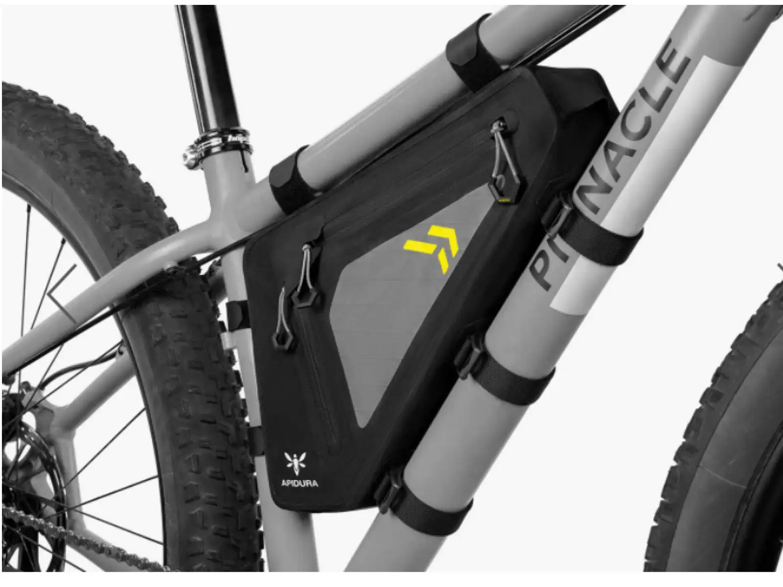 Apidura Backcountry torba do ramy 2,5 l czarna/szara