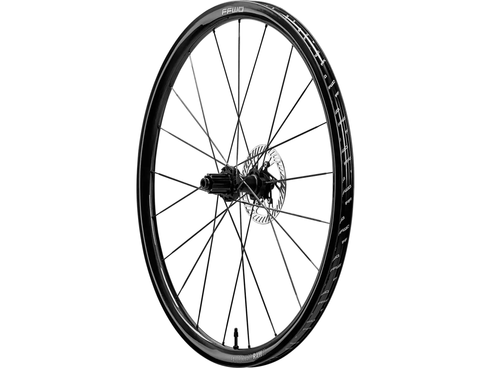 FFWD RAW CS 33 szosowe koła zaplatane Glossy Black