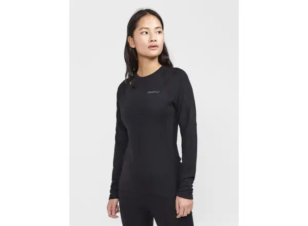 Craft ADV Wool Merino damska koszulka dlugi rekaw czarna