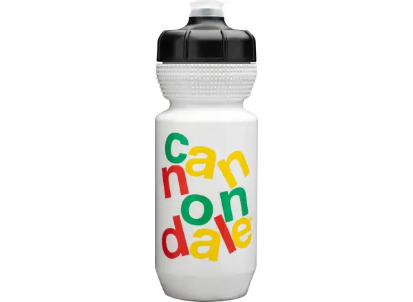 Cannondale Gripper Stacked butelka 0,6 l White/Yellow