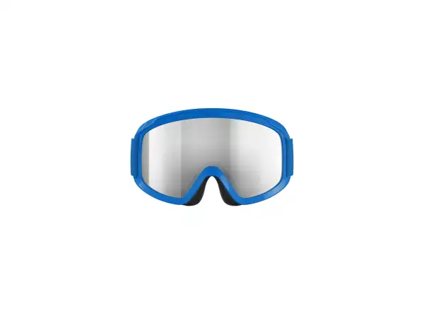 POC POCito Opsin dziecięce gogle narciarskie Fluorescent Blue/Partly Sunny Silver