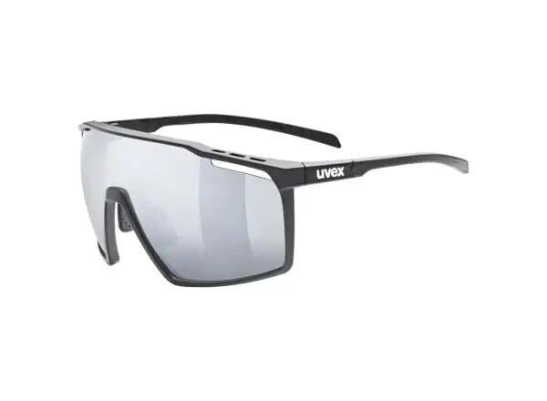 Uvex MTN Perform okulary rowerowe Black Mat/Mirror Silver
