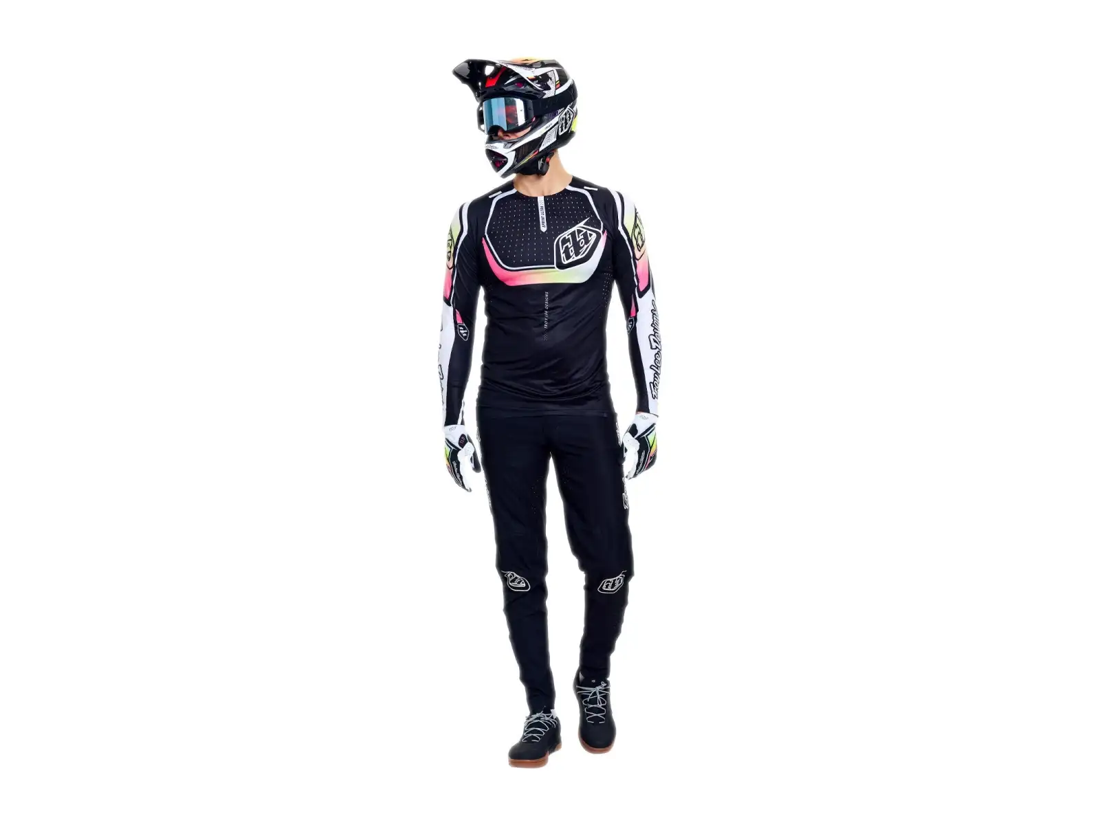 Troy Lee Designs Sprint Ultra męska koszulka długi rękaw Proton Black