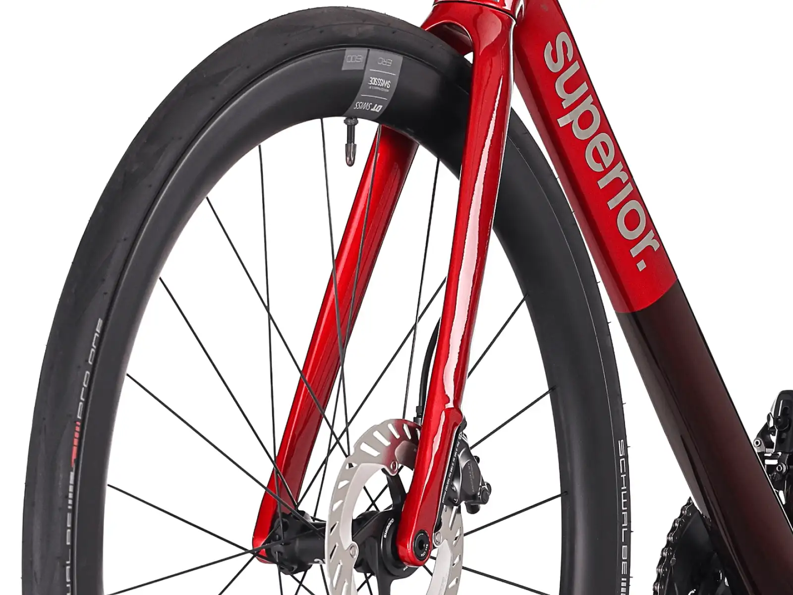 Superior RR 9.8 rower szosowy Gloss Red/Carbon Red