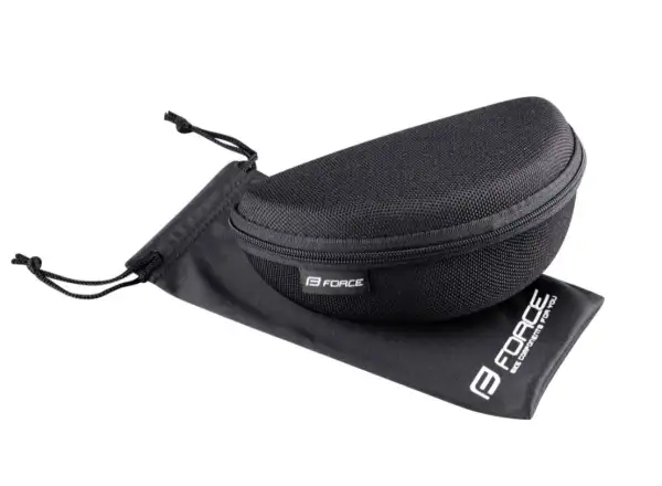 Force Sonic okulary rowerowe szary/fluo, niebieskofioletowe lustrzane szkła