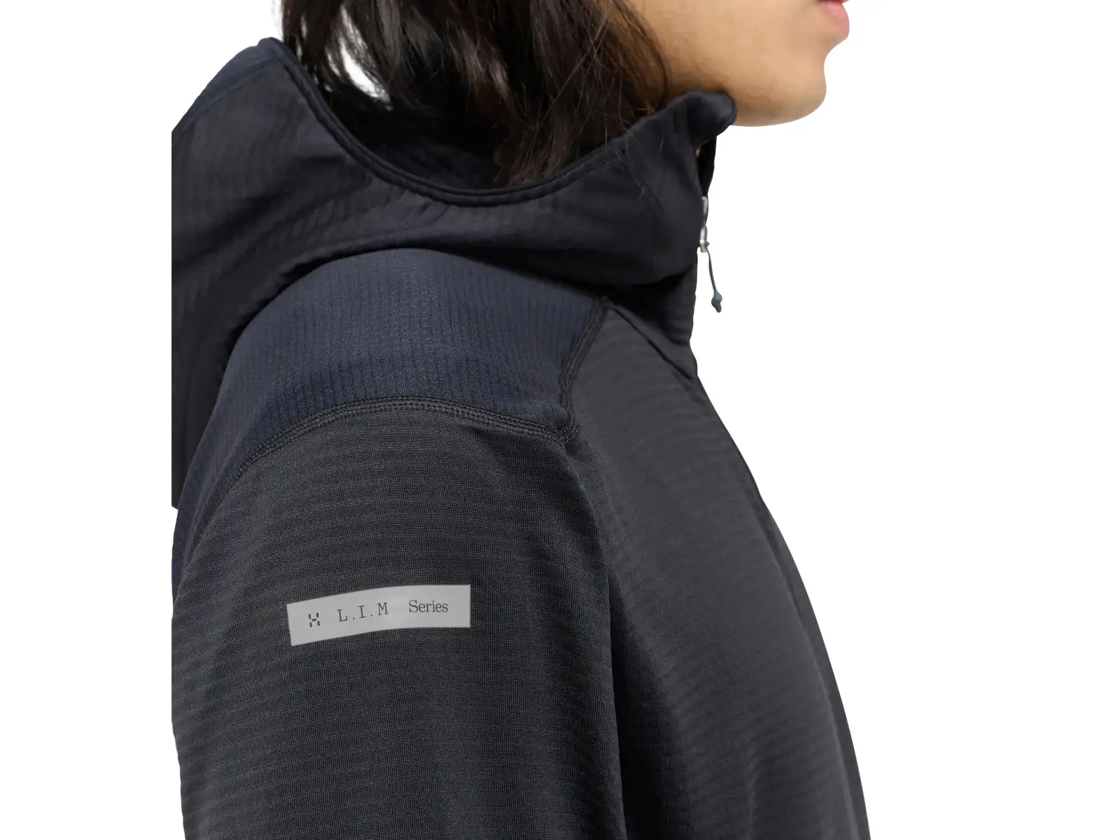 Haglöfs L.I.M Mid Multi Hood męska bluza True Black