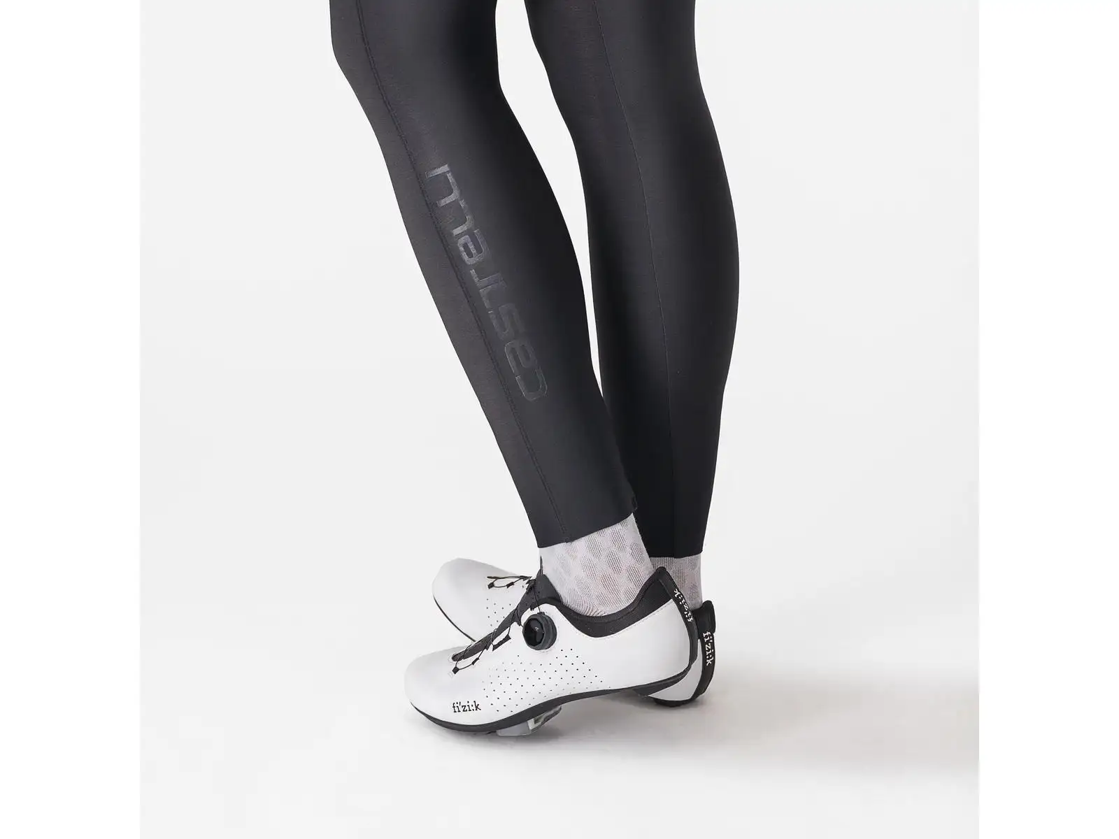 Castelli Espresso Bibtight damskie spodnie z szelkami i wkładką Black