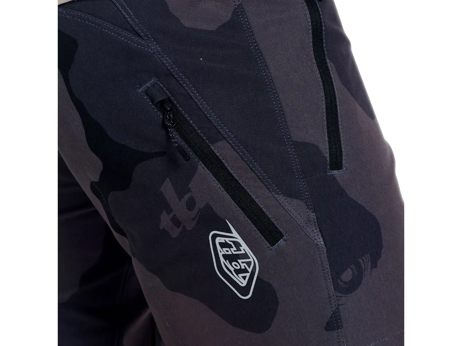 Troy Lee Designs Skyline Pro męskie spodnie Flow Camo Carbon