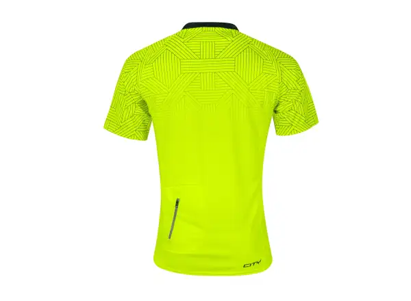 Force City męska koszulka krótki rękaw fluo/czarna