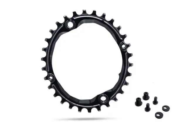Absolute Black OVAL30 Shimano BCD104 tarcza, 30z. owalna