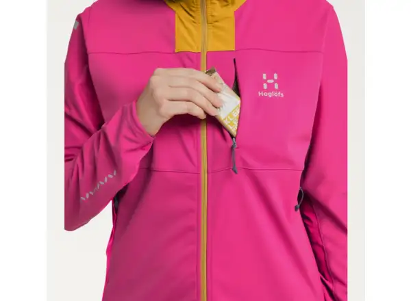 Haglöfs L.I.M Hybrid Softshell damska kurtka różowa