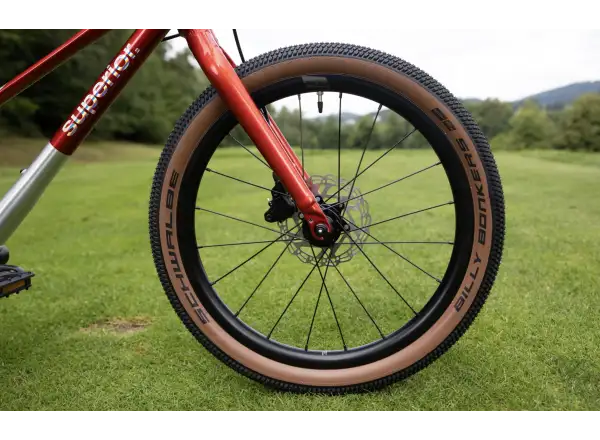 Superior TEAM 20 rower dziecięcy Gloss Brushed Alu / Red